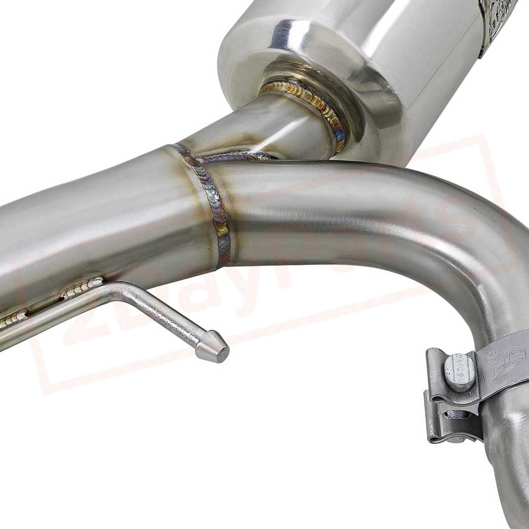 Image 2 aFe Power Gas Cat-Back Exhaust System for Mitsubishi Lancer Evolution X (CZ4A) Turbo; Includes MR/GSR Models 2008 - 2015  part in Exhaust Systems category