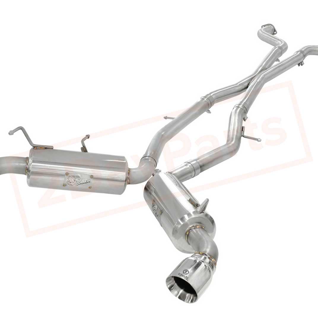 Image aFe Power Gas Cat-Back Exhaust System for Nissan 370Z 2009 - 2020 part in Exhaust Systems category