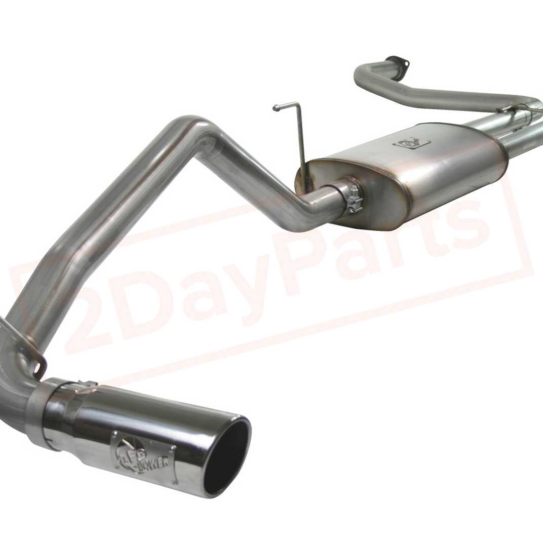 Image aFe Power Gas Cat-Back Exhaust System for Nissan Titan 2004 - 2015 part in Exhaust Systems category