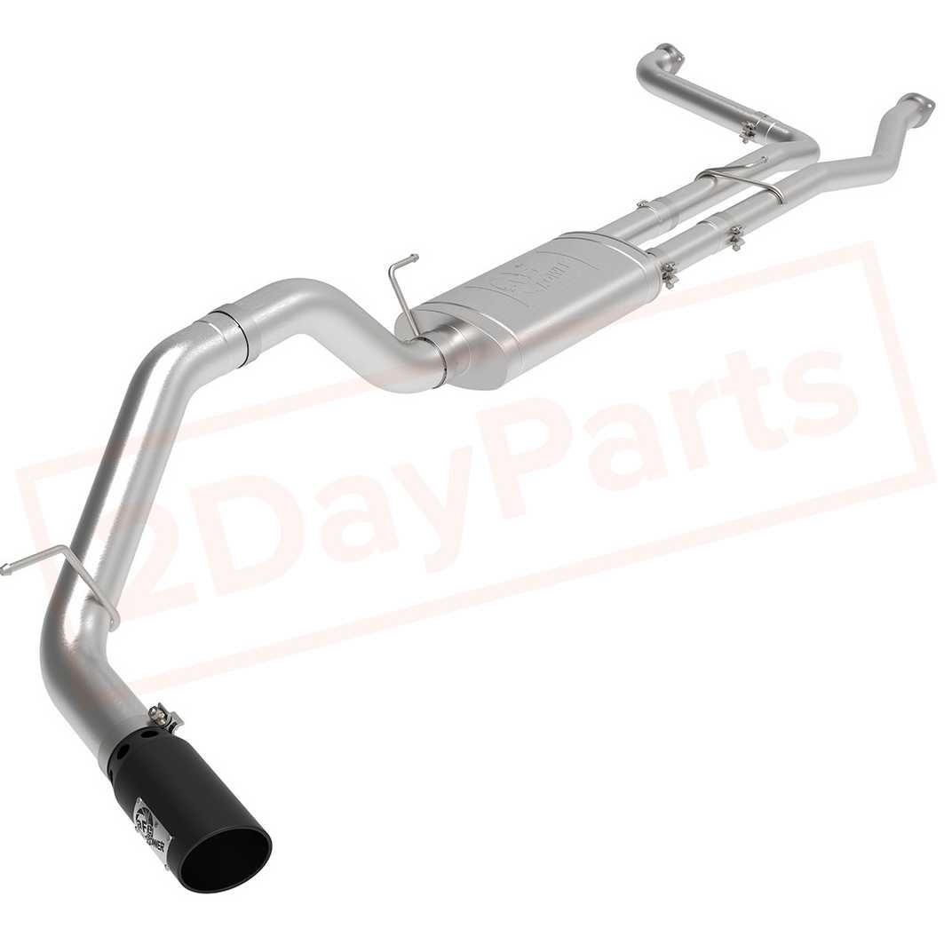 Image aFe Power Gas Cat-Back Exhaust System for Nissan Titan XD Platinum Reserve 2016 - 2019 part in Exhaust Systems category