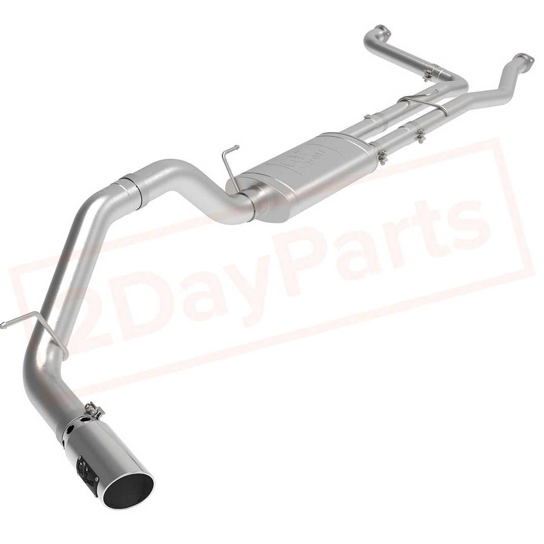 Image aFe Power Gas Cat-Back Exhaust System for Nissan Titan XD Platinum Reserve 2016 - 2019 part in Exhaust Systems category