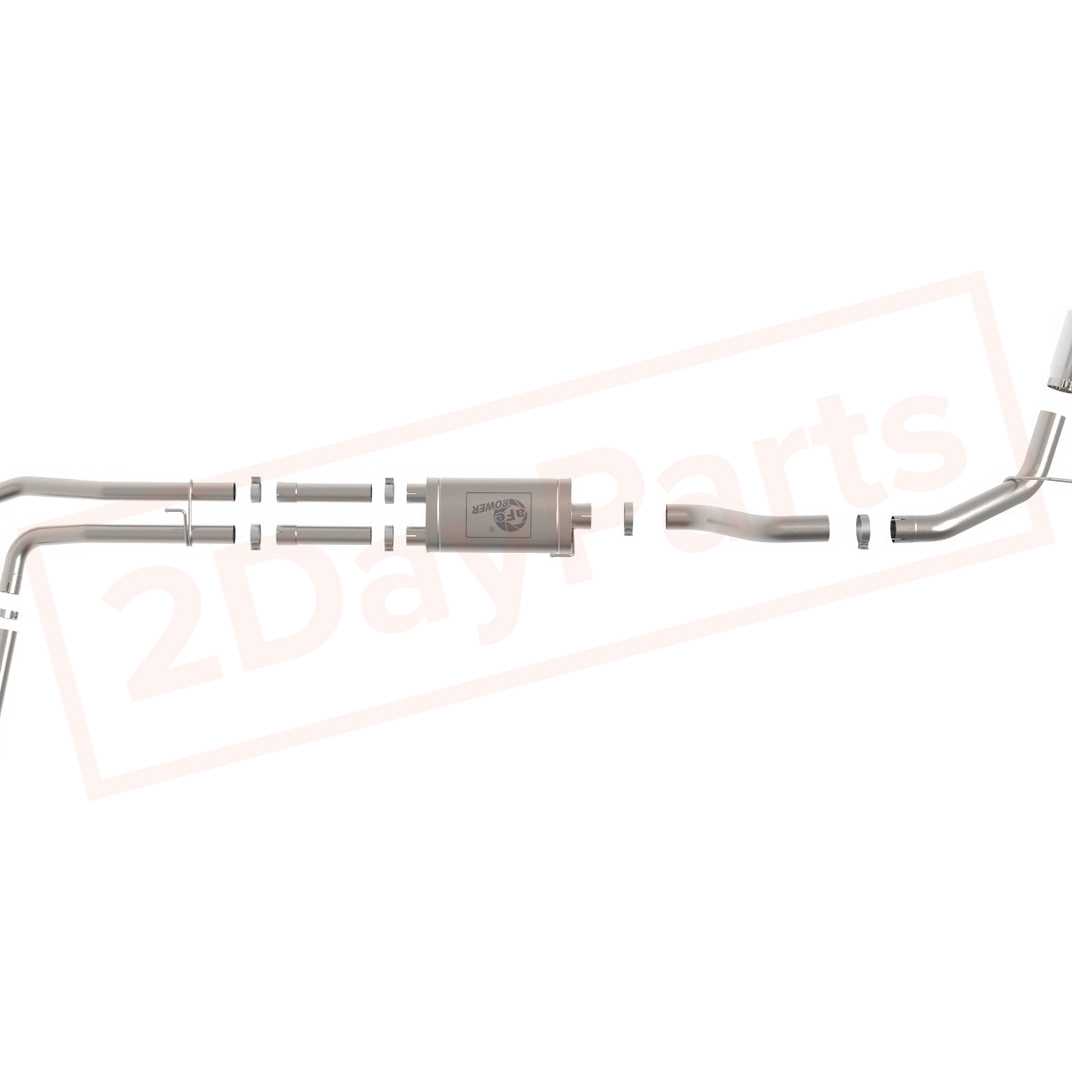 Image 3 aFe Power Gas Cat-Back Exhaust System for Nissan Titan XD Platinum Reserve 2016 - 2019 part in Exhaust Systems category