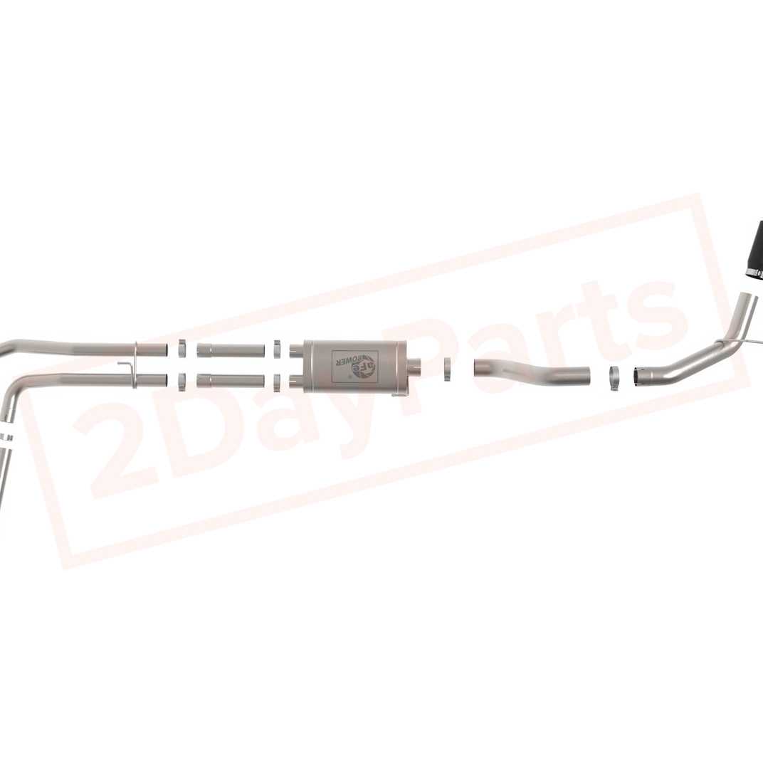 Image 3 aFe Power Gas Cat-Back Exhaust System for Nissan Titan XD PRO-4X 2016 - 2019 part in Exhaust Systems category