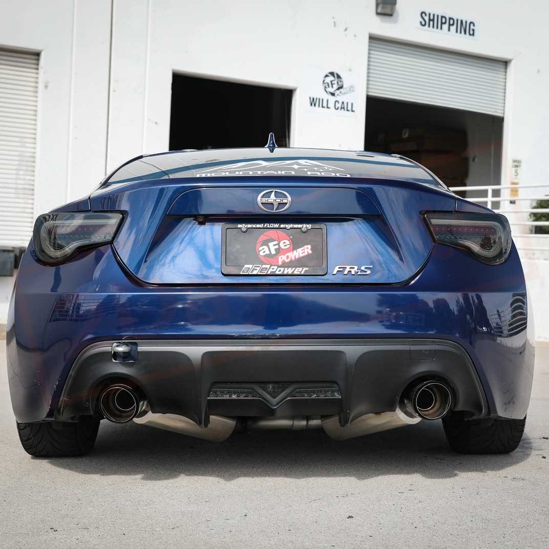 Image 1 aFe Power Gas Cat-Back Exhaust System for Scion FR-S 2013 - 2016 part in Exhaust Systems category