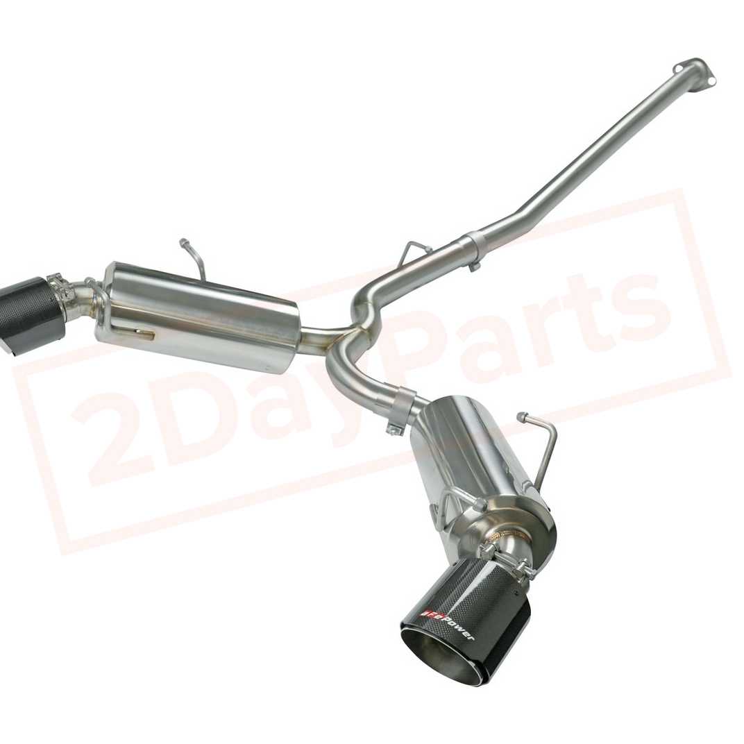 Image aFe Power Gas Cat-Back Exhaust System for Subaru BRZ 2013 - 2020 part in Exhaust Systems category