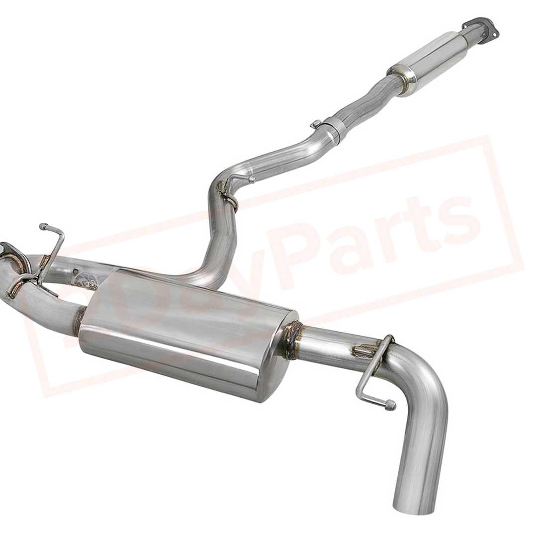 Image aFe Power Gas Cat-Back Exhaust System for Subaru Crosstrek 2018 - 2021 part in Exhaust Systems category