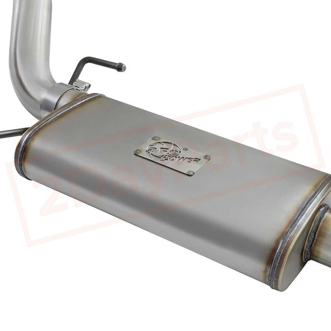 Image 2 aFe Power Gas Cat-Back Exhaust System for Toyota FJ Cruiser 2007 - 2017 part in Exhaust Systems category