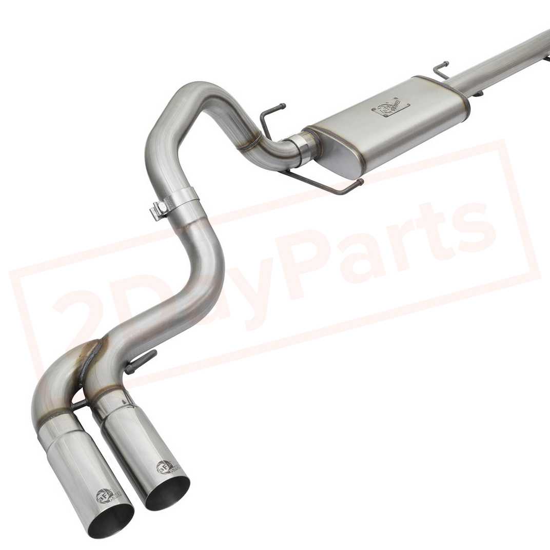 Image aFe Power Gas Cat-Back Exhaust System for Toyota FJ Cruiser 2007 - 2017 part in Exhaust Systems category