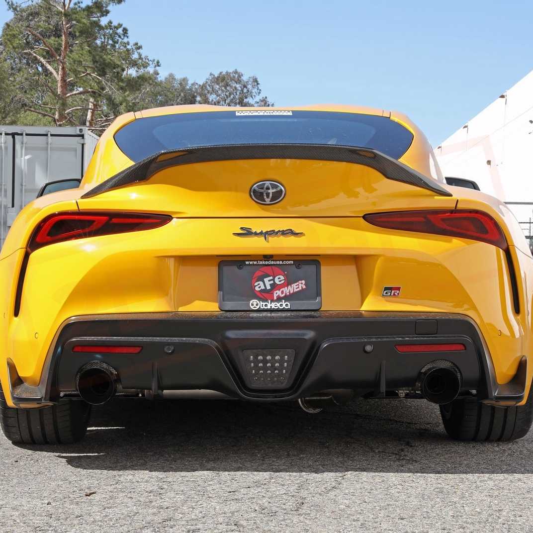 Image 1 aFe Power Gas Cat-Back Exhaust System for Toyota GR Supra (A90) B48 Engine 2021 part in Exhaust Systems category