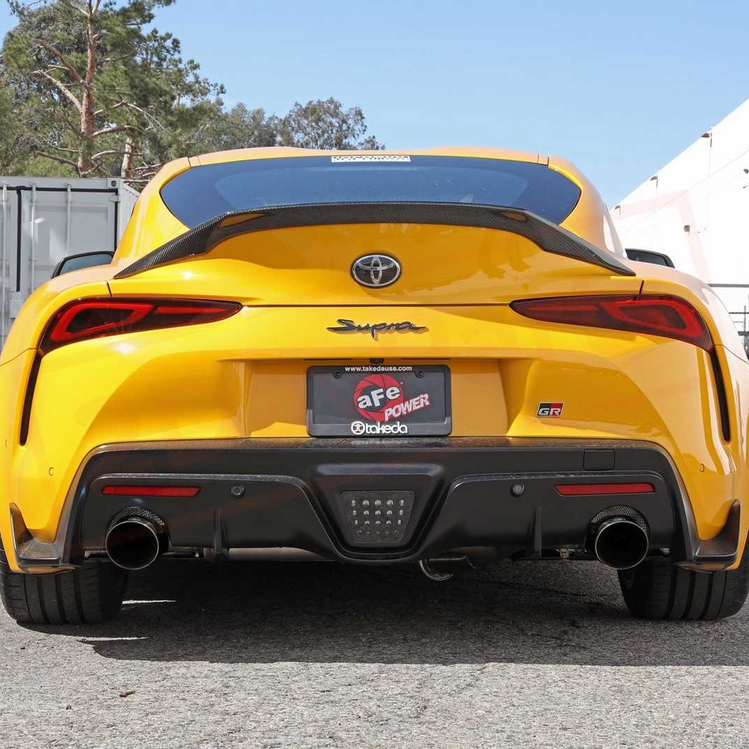 Image 2 aFe Power Gas Cat-Back Exhaust System for Toyota GR Supra (A90) B48 Engine 2021 part in Exhaust Systems category