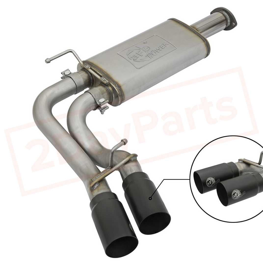 Image aFe Power Gas Cat-Back Exhaust System for Toyota Tacoma 2016 - 2022 part in Exhaust Systems category