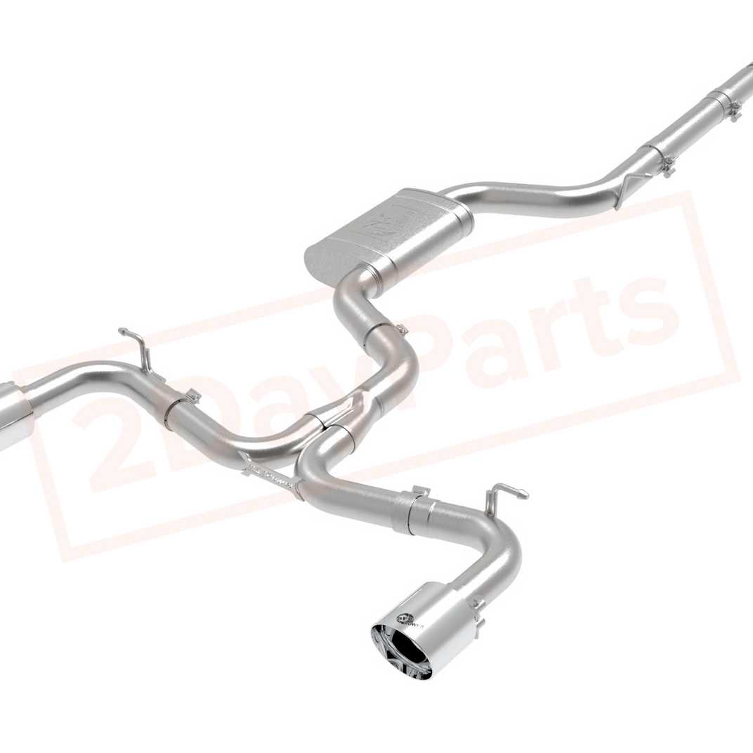 Image aFe Power Gas Cat-Back Exhaust System for Volkswagen GTI 2018 - 2021 part in Exhaust Systems category