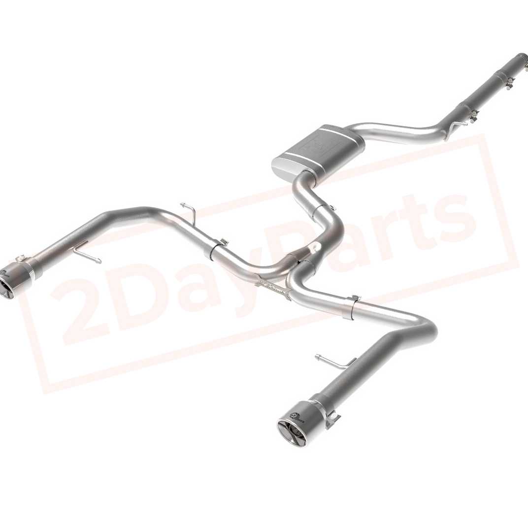 Image aFe Power Gas Cat-Back Exhaust System for Volkswagen Jetta GLI 2019 - 2021 part in Exhaust Systems category