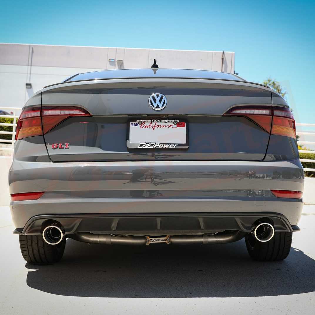 Image 1 aFe Power Gas Cat-Back Exhaust System for Volkswagen Jetta GLI 2019 - 2021 part in Exhaust Systems category