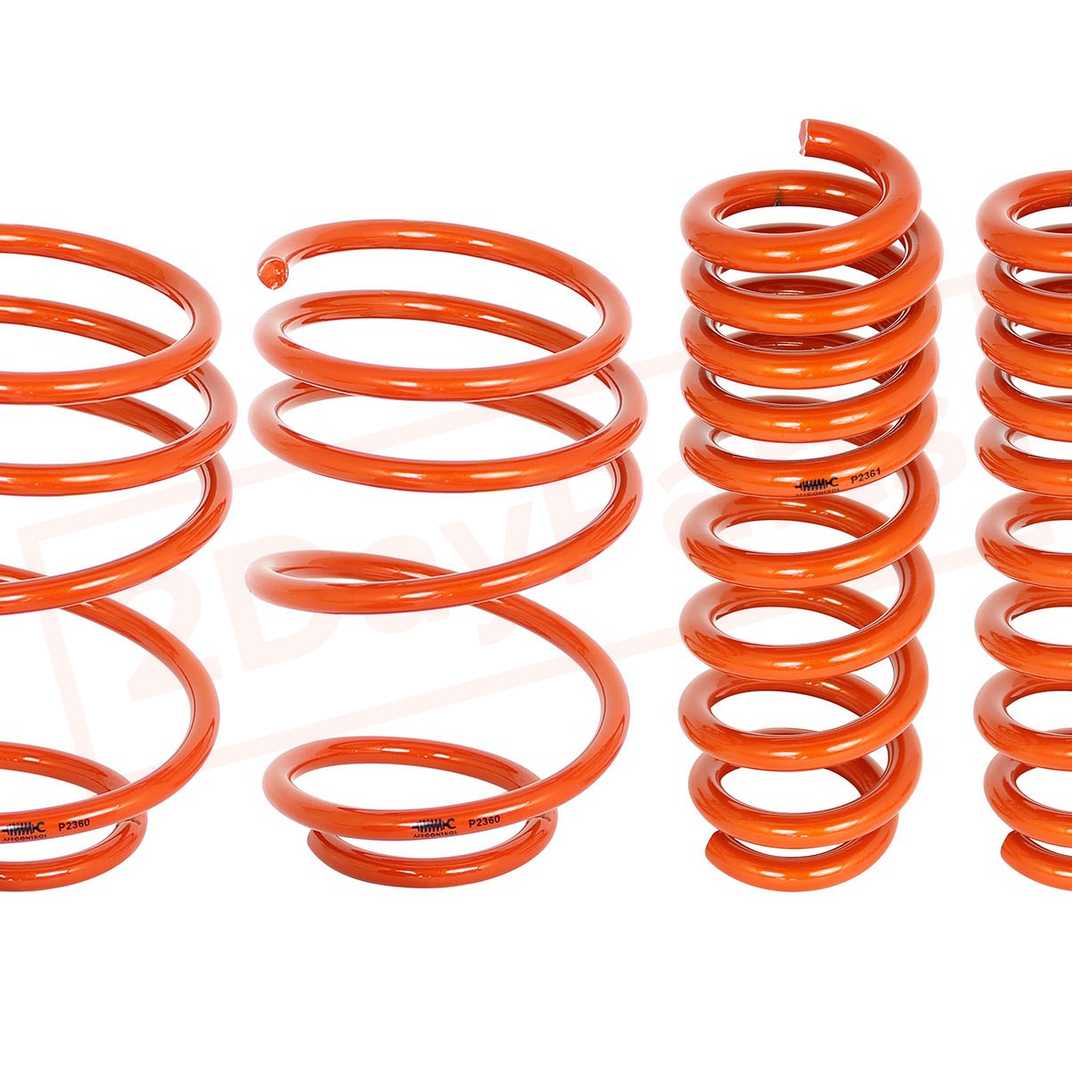 Image 1 aFe Power Gas Control Lowering Springs for BMW 335i (E90/E92/E93) N54 Engine 2007 - 2010 part in Lower Kits & Parts category