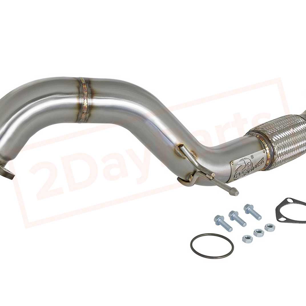 Image aFe Power Gas Down-Pipe/Mid-Pipe for Honda Civic Type R 2017 - 2021 part in Exhaust Pipes & Tips category
