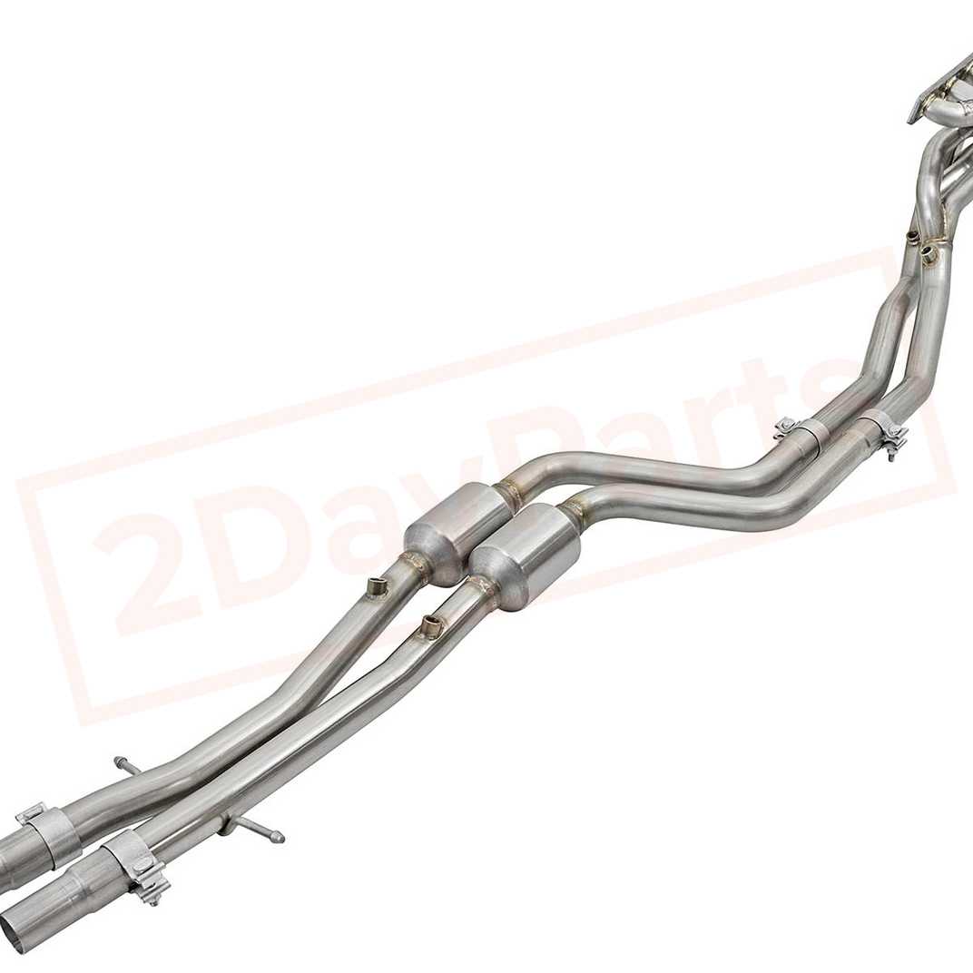 Image aFe Power Gas Long Tube Header & Mid Pipe for BMW M3 (E36) 1996 - 1999 part in Exhaust Manifolds & Headers category