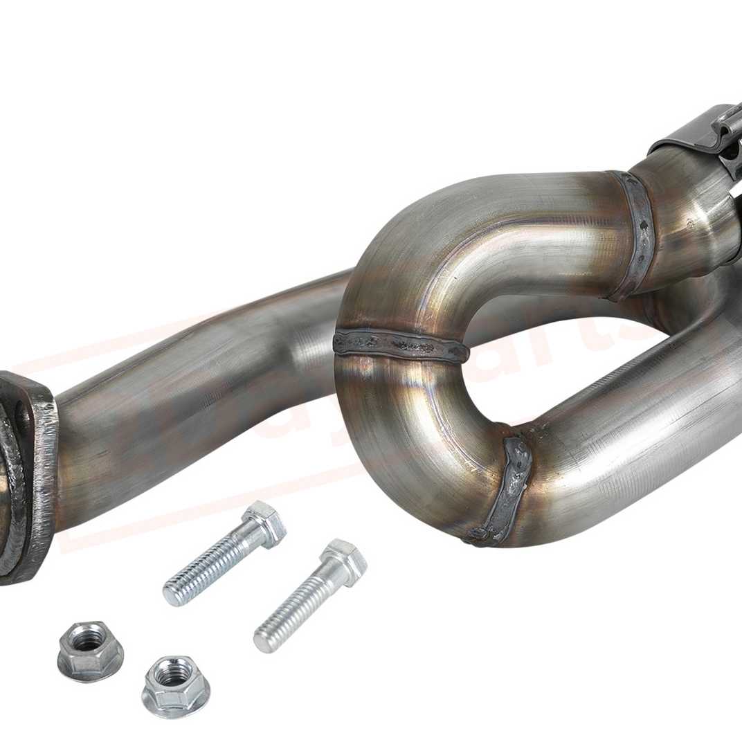 Image aFe Power Gas Loop Relocation Pipe for Jeep Wrangler JL 2018 - 2021 part in Exhaust Pipes & Tips category