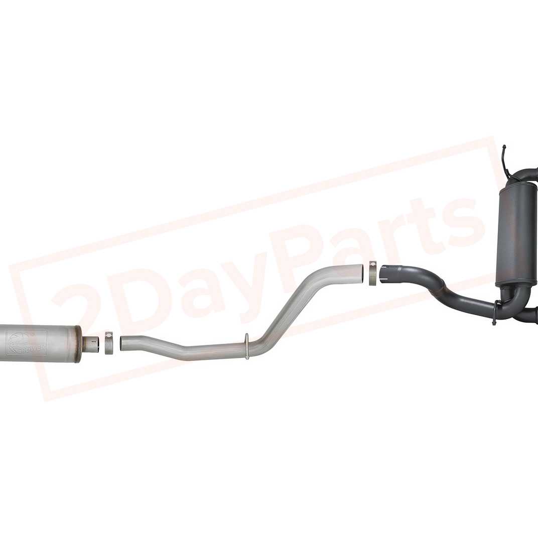 Image 2 aFe Power Gas MACH Force XP Cat-Back Exhaust System for Jeep Wrangler JL 2018 - 2021 part in Exhaust Systems category