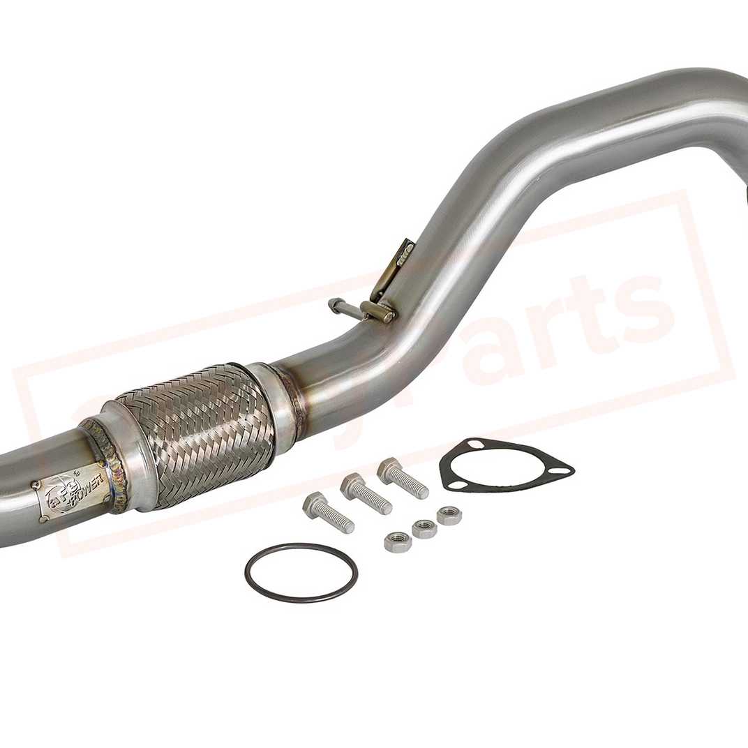 Image aFe Power Gas Mid Pipe for Honda Civic Si 2017 - 2020 part in Exhaust Pipes & Tips category