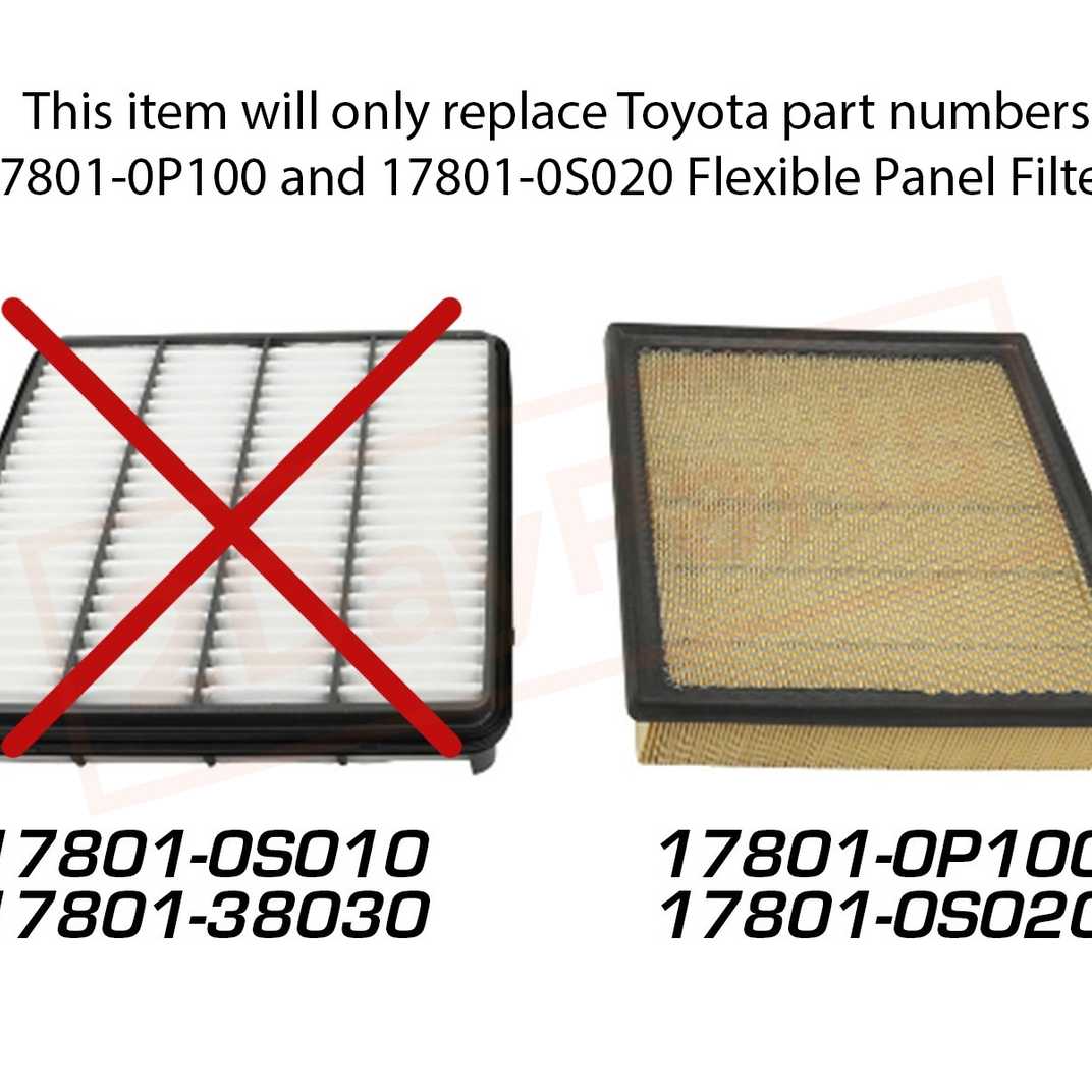 Image 2 aFe Power Gas Pro Dry S Air Filter for Toyota Tundra Mfd after Sept 2013 2013 - 2021 part in Air Filters category