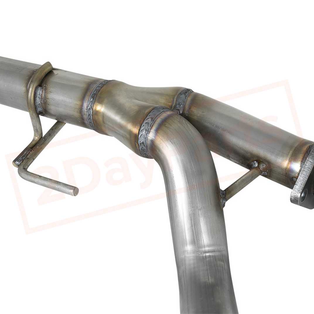 Image 2 aFe Power Gas Y-Pipe for Jeep Wrangler JL 2018 - 2021 part in Exhaust Systems category