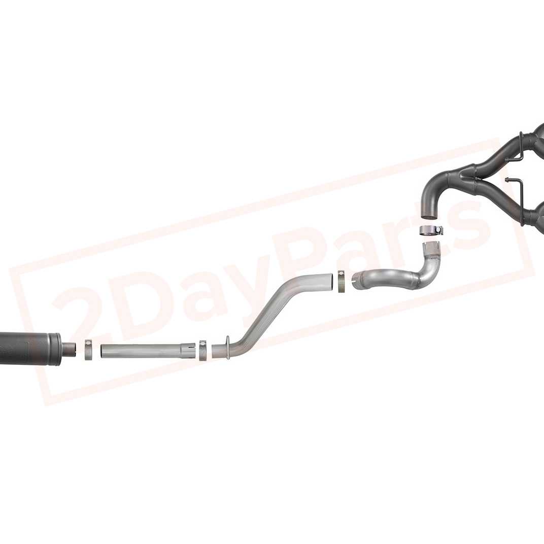 Image 1 aFe Power Hybrid Cat-Back Exhaust System for Jeep Wrangler JL 2020 - 2021 part in Exhaust Systems category