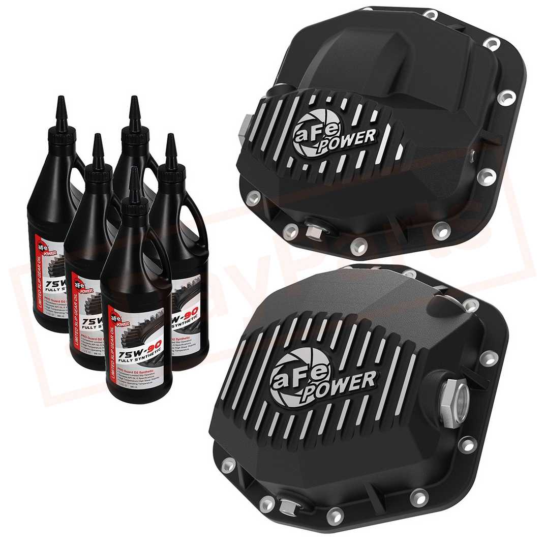 Image aFe Power Hybrid Differential Cover for Jeep Wrangler JL 2018 - 2021 part in Differentials & Parts category