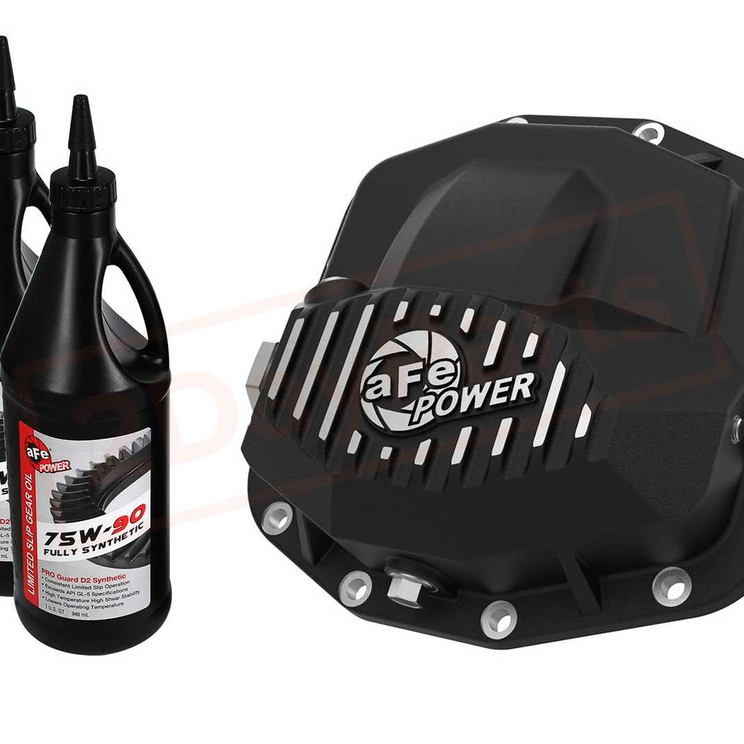 Image aFe Power Hybrid Differential Cover for Jeep Wrangler JL 2018 - 2021 part in Differentials & Parts category