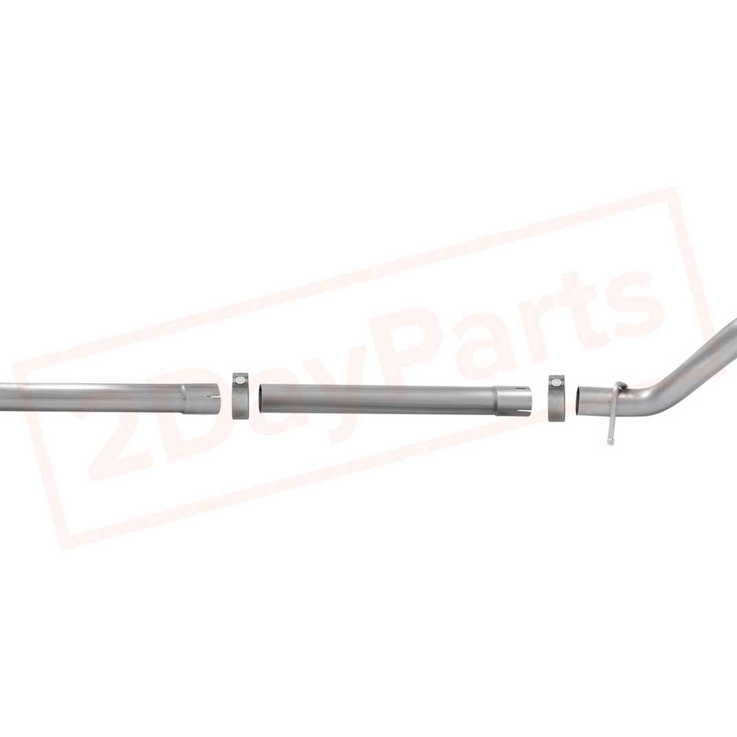 Image 3 aFe Power Hybrid Mid-Pipe With Resonator Delete for Jeep Wrangler JL 2020 - 2021 part in Exhaust Pipes & Tips category