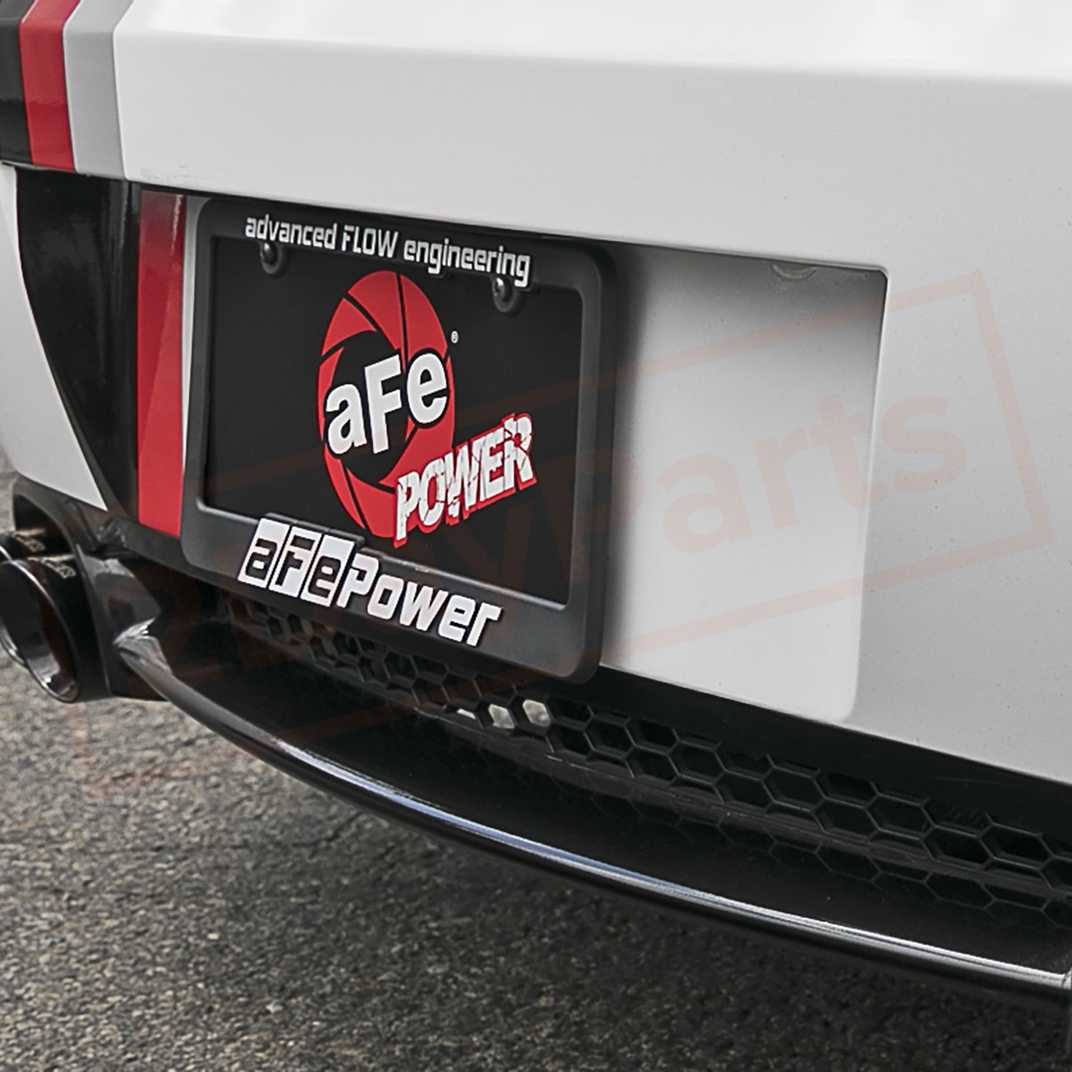 Image 1 aFe Power License Plate Frame aFe40-10097 part in License Plate Frames category